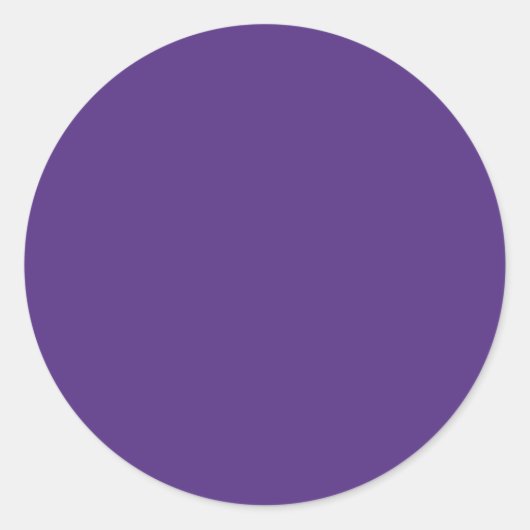 Regalia Classy Matching Color Ronde Sticker (Voorkant)