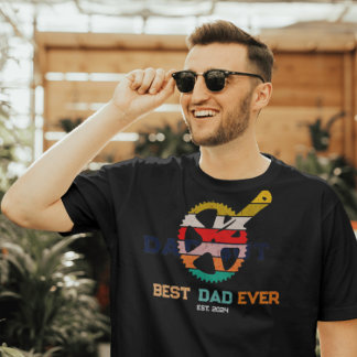 Regalo Personalizado Para Papa amante al ciclismo T-shirt