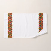 Regard Broderie Imprimée Colorée (Serviette à main)