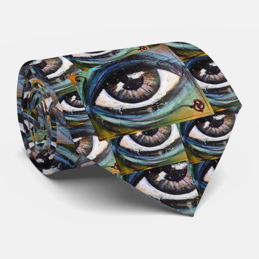 Regard dans la cravate d'oeil (Roulé)