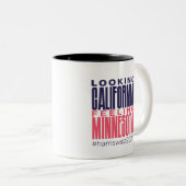 Regard de la Californie Sentiment de Mug du Minnes (Devant droit)