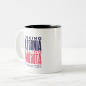 Regard de la Californie Sentiment de Mug du Minnes (Devant gauche)