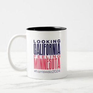 Regard de la Californie Sentiment de Mug du Minnes