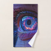Regard de lumière oculaire cosmique (Serviette à main)