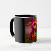 Regard d'huile d'antiquité de tasse de Keanu Jésus (Devant gauche)
