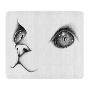 "Regard du Persan" "Planche à Découper Vitre" Snijplank