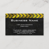 Regard grunge de carte d'entreprise de (Dos)