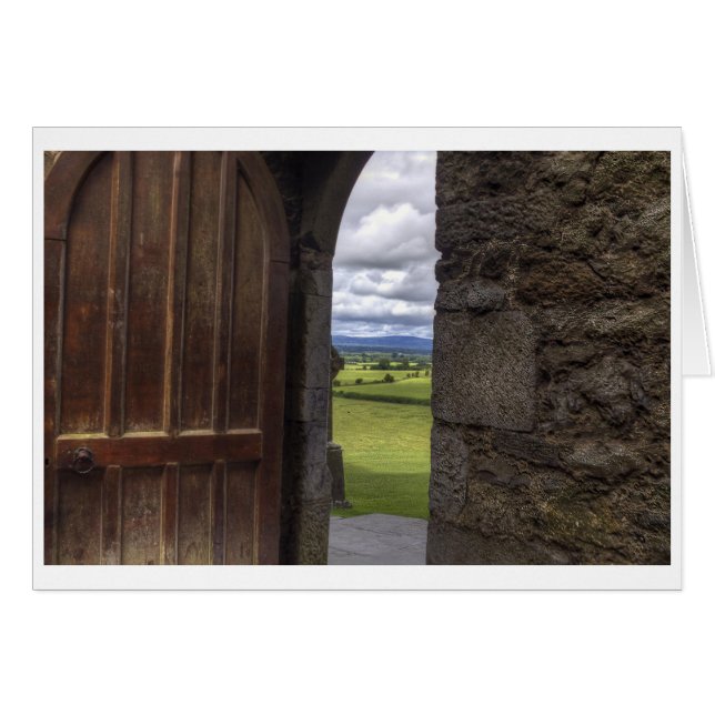 Regard par la porte (Devant horizontal)