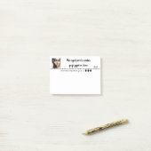 Regard pixelisé intense  post-it® notes (Op bureau)