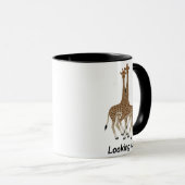 Regard vers la Giraffe Mug (Devant droit)