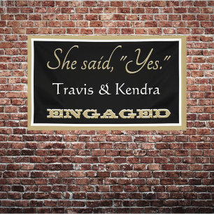 Regarde ! Bannière du parti Engagement personnalis