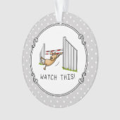 Regarde Ça ! Chien - agilité drôle balançoire chie (devant)