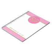 Regarde ! Carnet en spirale SLP personnalisé (Côté gauche)