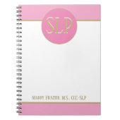 Regarde ! Carnet en spirale SLP personnalisé (Devant)