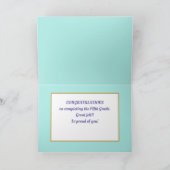 Regarde ! Carte d'achèvement de cinquième année pe (Intérieur)