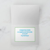 Regarde ! Carte d'achèvement de sixième année pers (Intérieur)