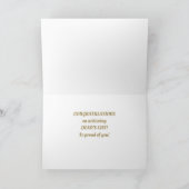 Regarde ! Carte de félicitations pour les boursier (Intérieur)