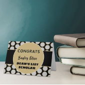 Regarde ! Carte de félicitations pour les boursier