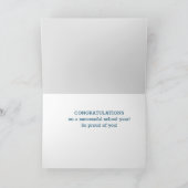 Regarde ! Carte de fin de grade personnalisée ! Ca (Intérieur)