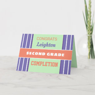 Regarde ! Carte de fin de secondaire personnalisée