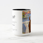 Regarde-moi ! Chèvre Mug - chèvres amusantes avec (Centre)