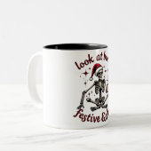 regarde-moi être tout Mug festif (Devant gauche)