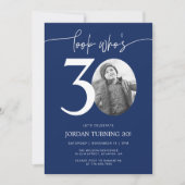 Regarde qui a 30 ans | Invitation d'anniversaire 3 (Devant)