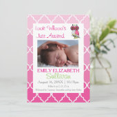 Regarde qui vient d'arriver en Faire-part de naiss (Debout devant)