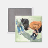 Regarde, une coccinelle ! Magnet (Recto/Verso)