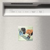 Regarde, une coccinelle ! Magnet (In Situ (Lave-vaisselle))