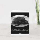 Regarder la carte fixement de note d'Eagle B&W (Dos)