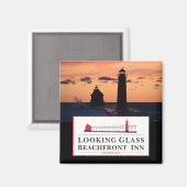 REGARDER LA MAGNET EN VERRE (Recto/Verso)