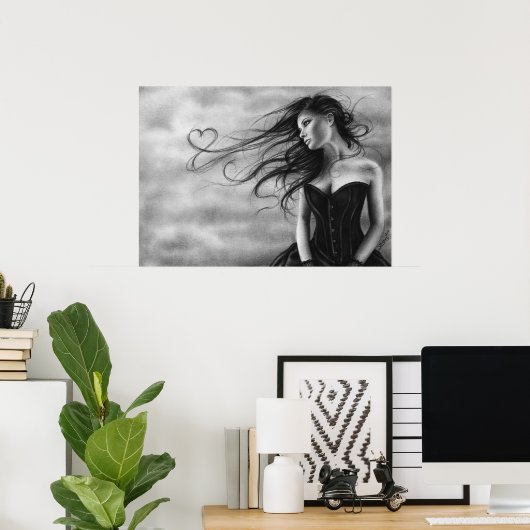 Regarder la mouche Poster (Bureau à domicile)