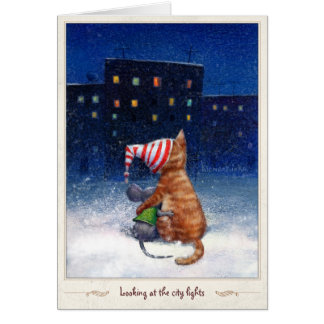 Regarder les lumières de ville