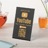 Regarder sur YouTube QR Code Panneau (In SItu)