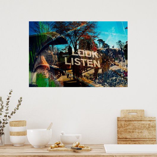 regarder une affiche d'écoute (Cuisine)