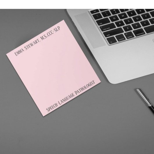 Regardez@ Bloc-notes personnalisé SLP !