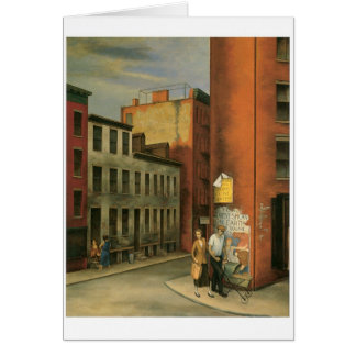 Regardez dans la rue de chambres, New York City C.