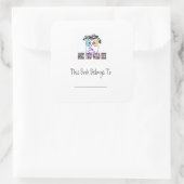 Regardez Et Vous Verrez Sticker Plaque (Sac)