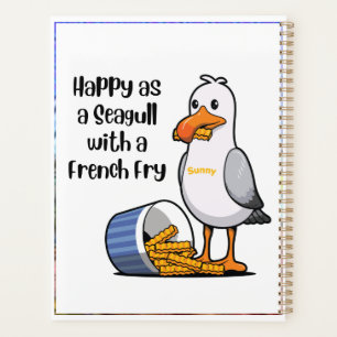 Regardez la voiture TRAM et Sunny Seagull manger d