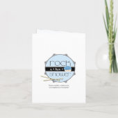 Regardez le monde, ici je tambour ! Invitation Bab (Dos)