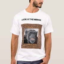 Regardez Le T-shirt Mème Amusant Mirror