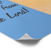 Regardez les collines, Poster (Coin)