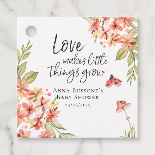 Regardez-moi grandir | Étiquette de préférence du  (Devant)