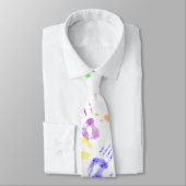 Regardez, papa, je vous a fait une cravate ! (Attaché)