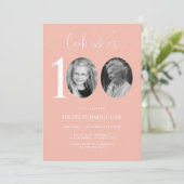 Regardez qui a 100 ans | Invitation d'anniversaire (Debout devant)