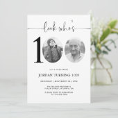 Regardez qui a 100 ans | Photo Invitation du 100e  (Debout devant)