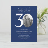 Regardez qui a 30 ans | Invitation du 30e annivers (Debout devant)