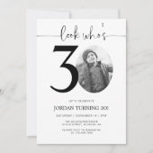 Regardez qui a 30 ans | Photo Invitation du 30e an (Devant)