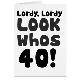 Regardez qui a 40 ans